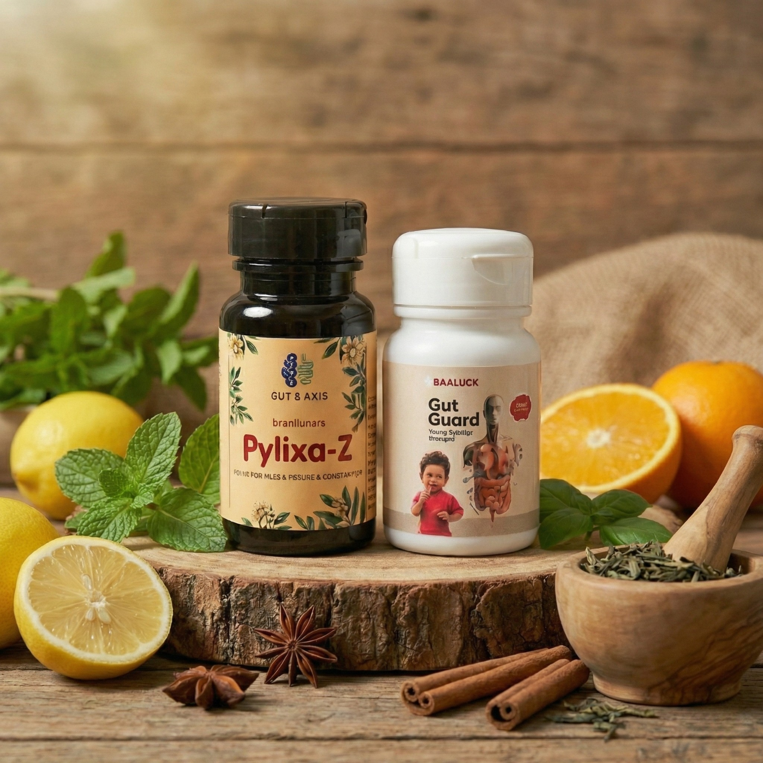 Pylixa-Z & Gut-Guard Ayurvedic Wellness Combo – Support Pack
